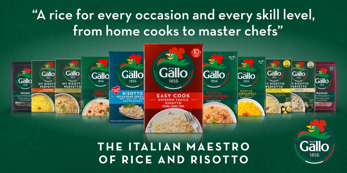 Riso Gallo My Risotto Perfetto Vegetarian Saffron - 175g (Pack of 6) 4