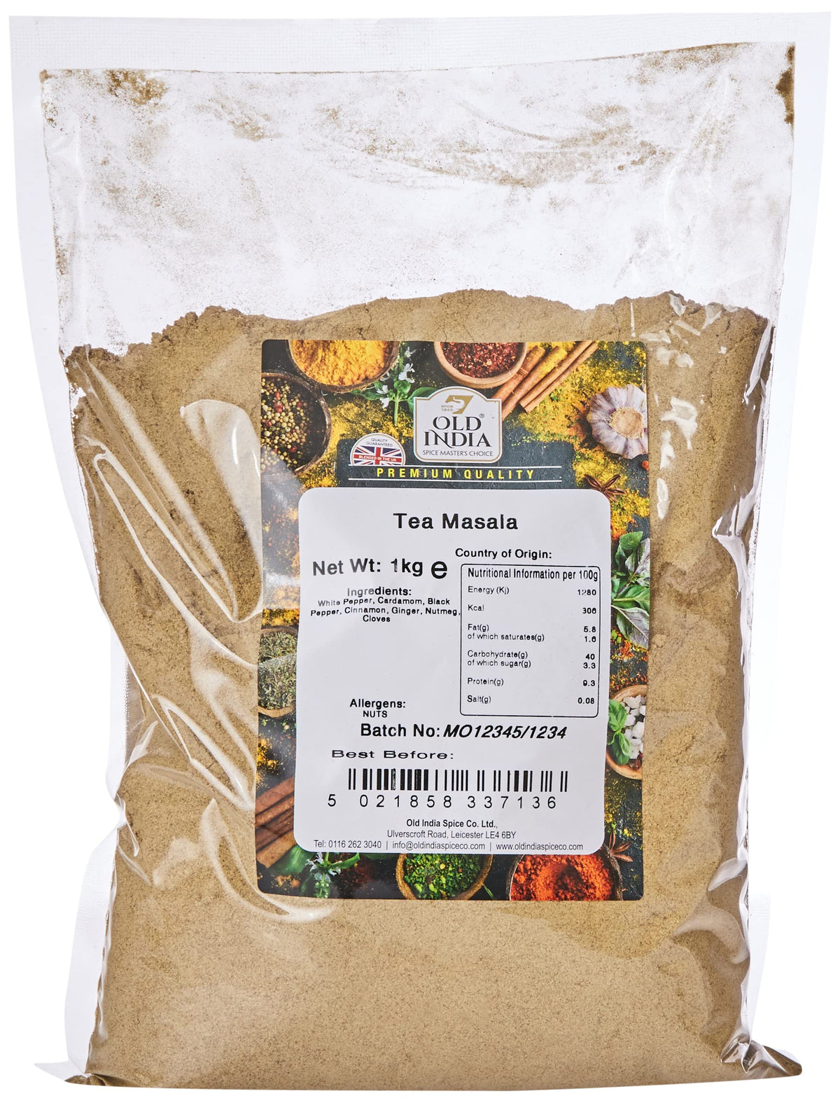 Old India Tea Masala - 1kg Mixed Herbs 1