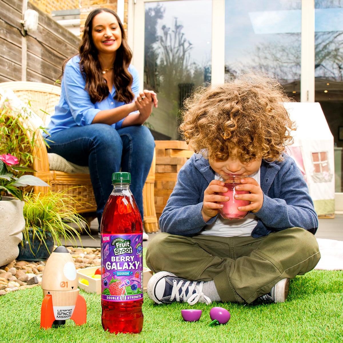 FRUIT SHOOT Berry Galaxy Squash - Double Strength, Strawberry & Blueberry Flavoured - 750 ml (Pack of 2) 6