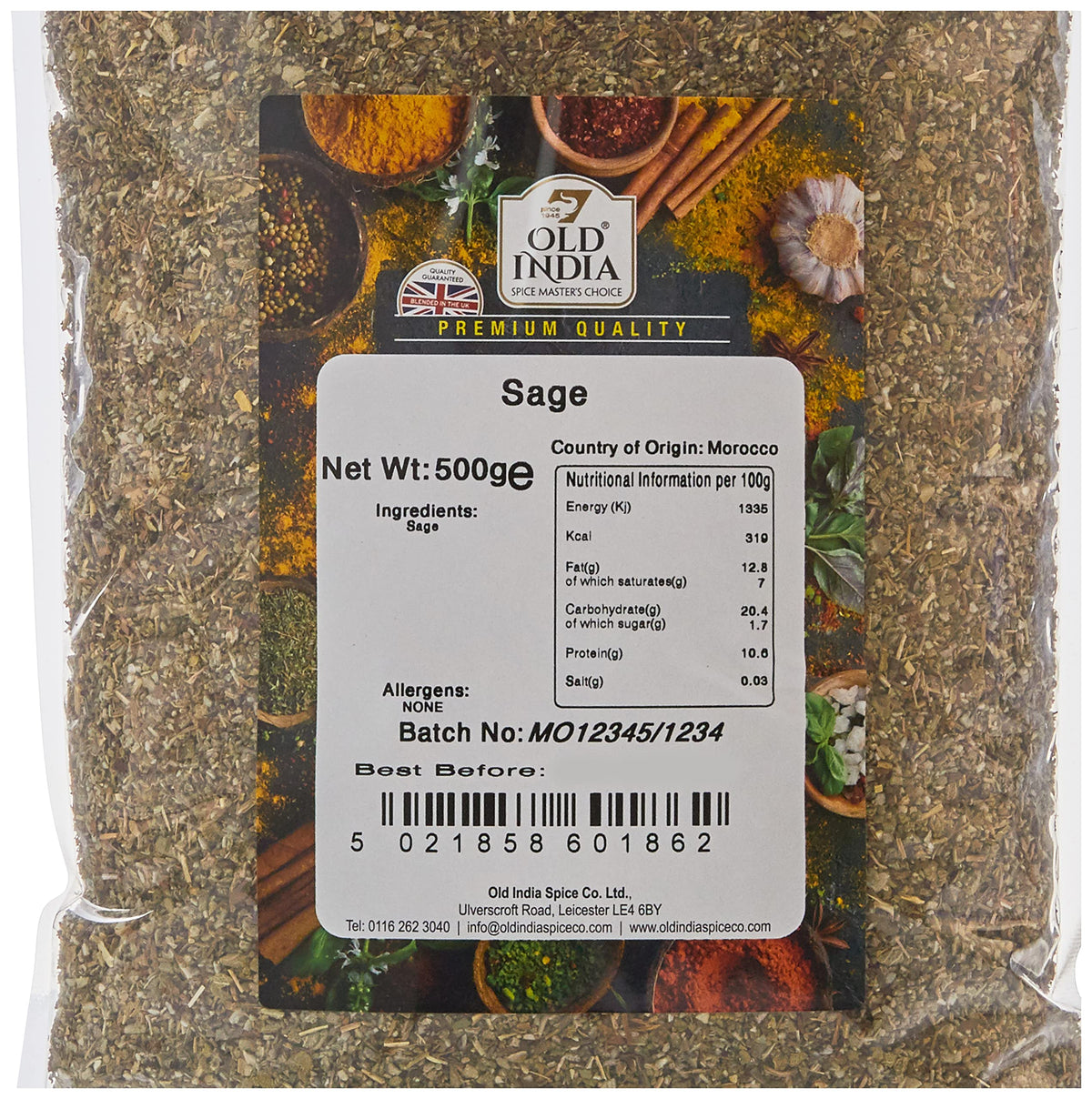 Old India Sage Leaf - 1kg 2
