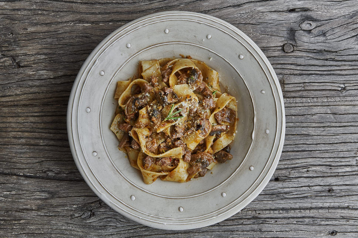 Garofalo Organic Wholewheat Pappardelle Pasta - 1kg (2 x 500g Packs)
