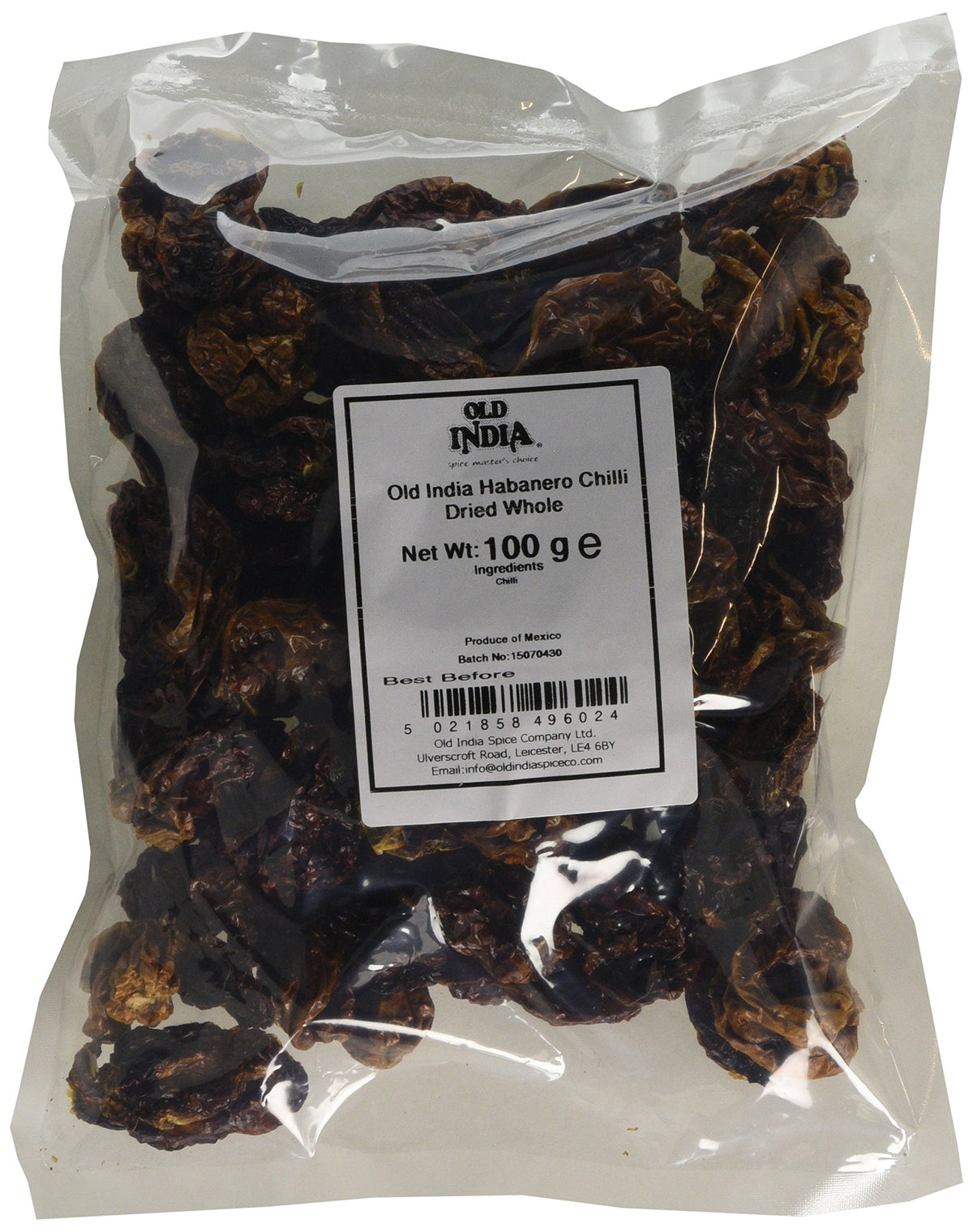 Old India Habanero Chilli Flakes - 100g | Natural, Additive-Free