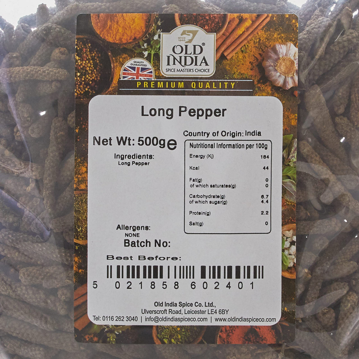 Old India Long Pepper Powder - 500g 2