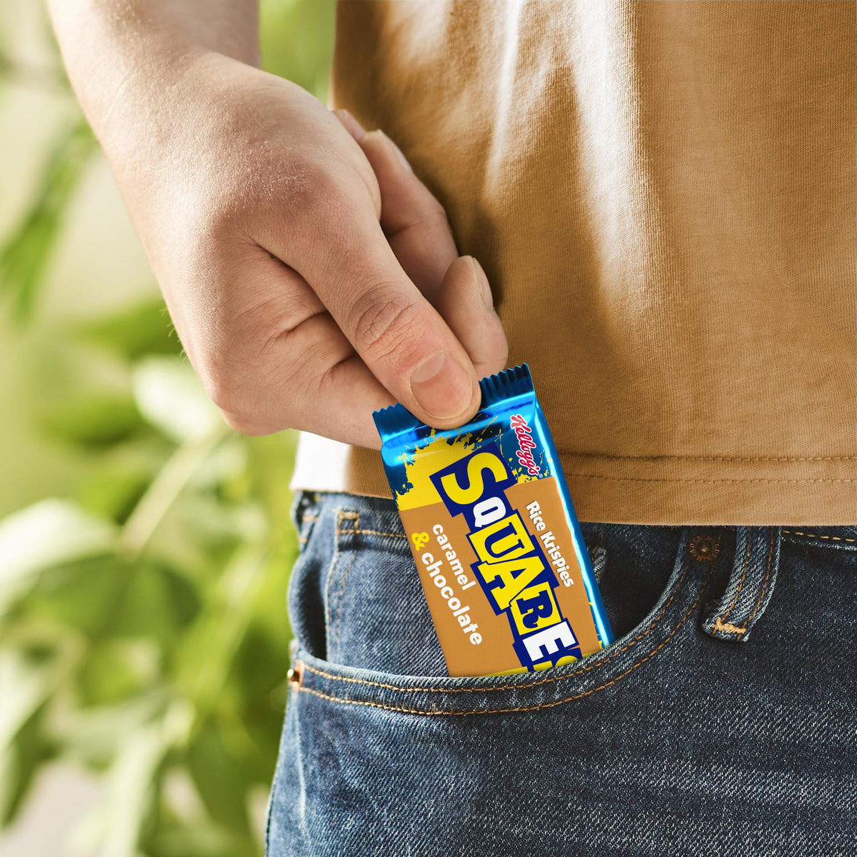 Rice Krispies Squares Caramel Chocolate Cereal Bars - 4 x 36g Bars 5