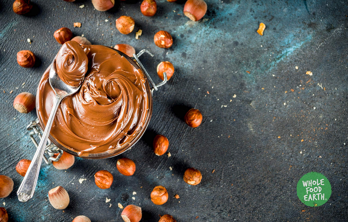 Wholefood Earth Raw Whole Hazelnuts - 250g | GMO Free | High Fibre 3
