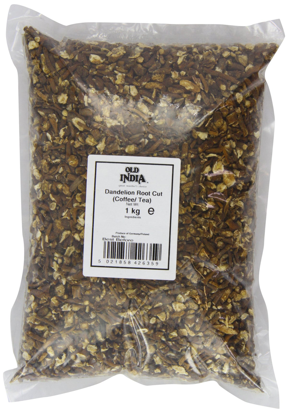 Old India Dandelion Root Cut Herbal Tea - 1 kg 1