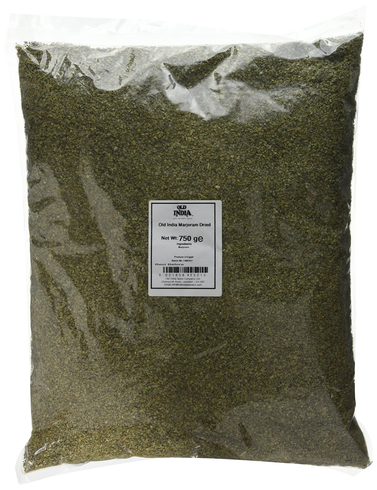 Old India Marjoram Dried - 750g Bag | Natural & Additive-Free 1