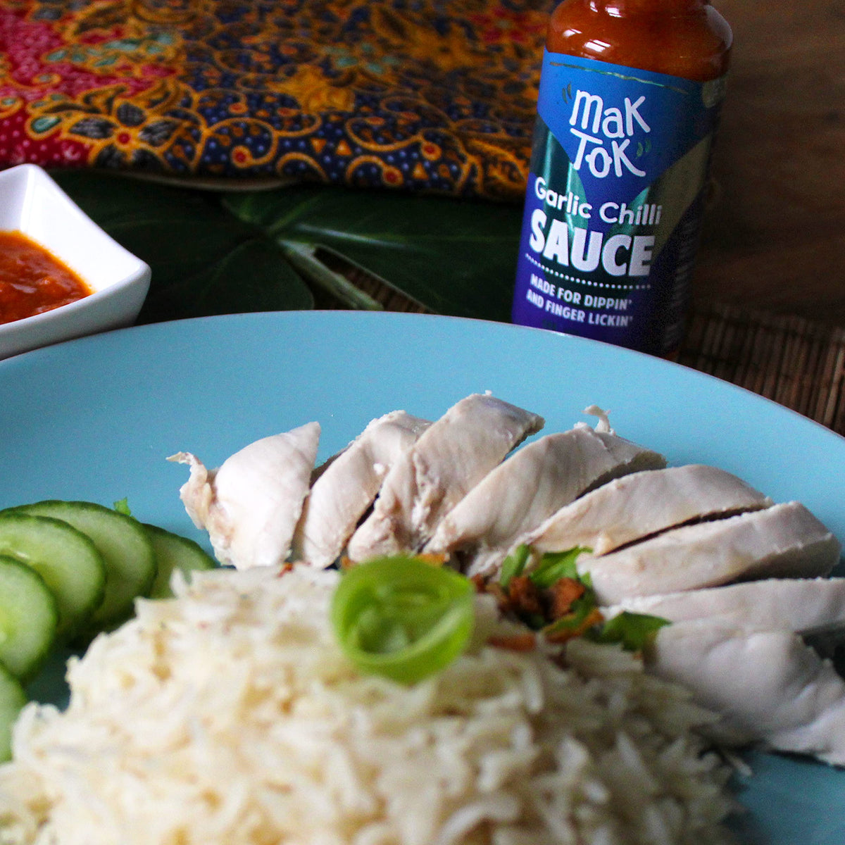 Mak Tok Authentic Malaysian Chilli Sauce - Garlicky & Spicy Flavour, 110g 3