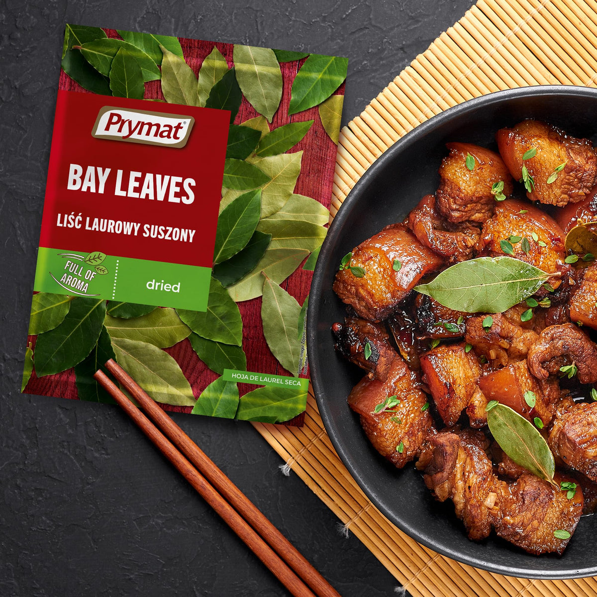 Prymat Bay Leaves - Sharp & Spicy Flavour | 6g Sachets | 25 Count 4