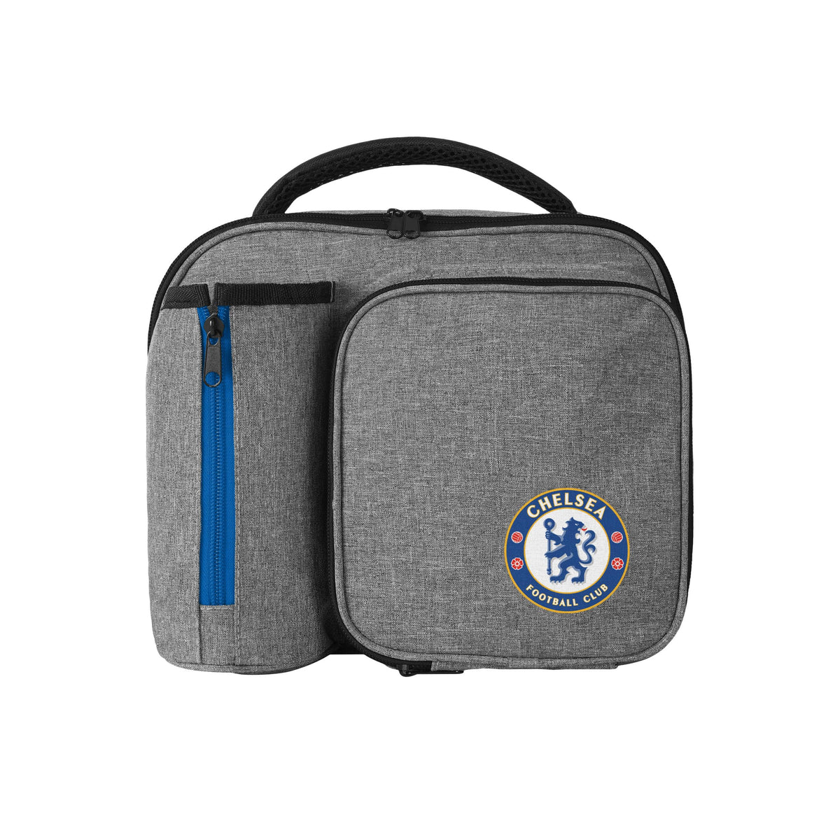 FOCO Chelsea FC Grey Lunch Bag with Bottle Holder - 8L Capacity