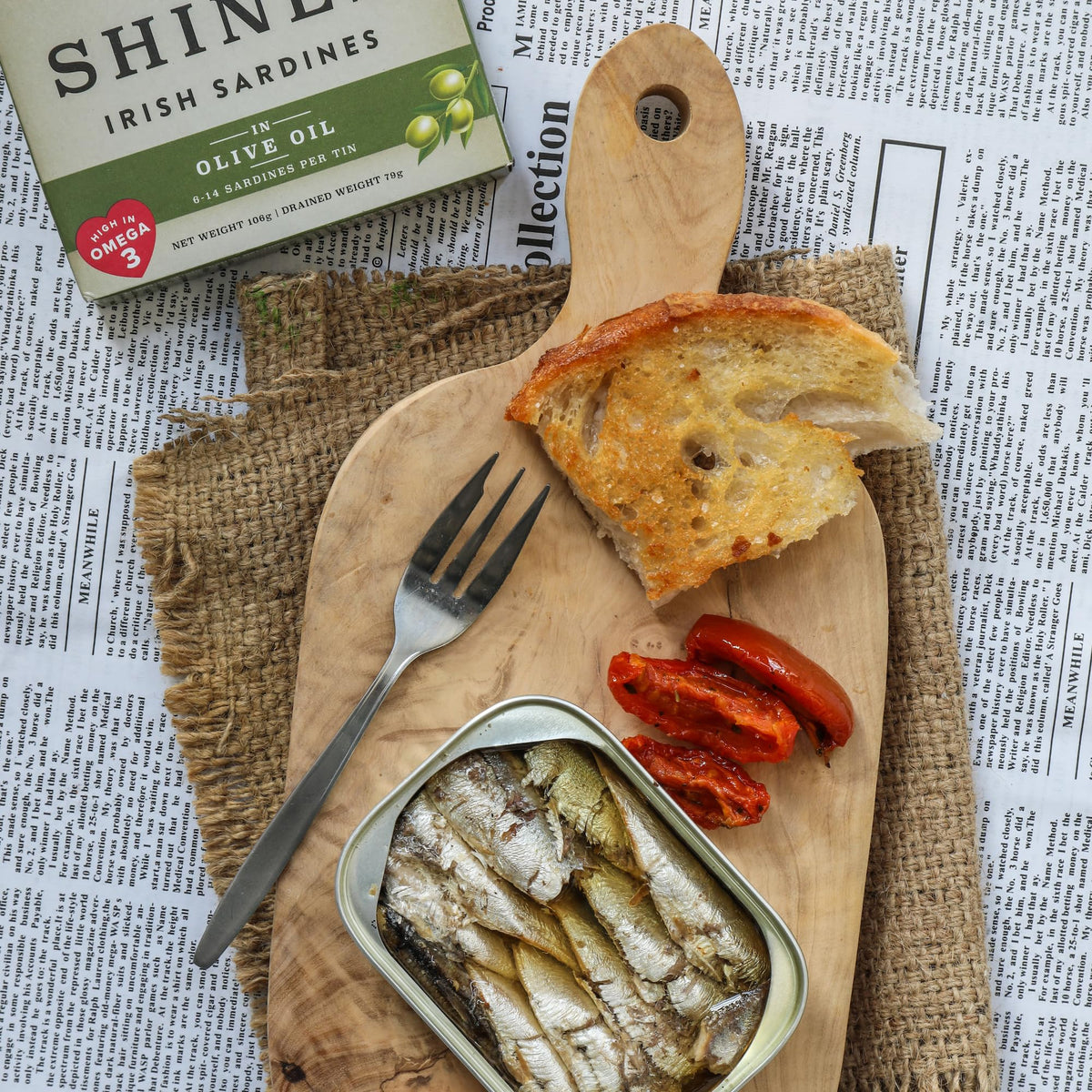 Shines Tinned Sardines in Olive Oil - 106g Can | Ready to Eat | Keto Friendly 6