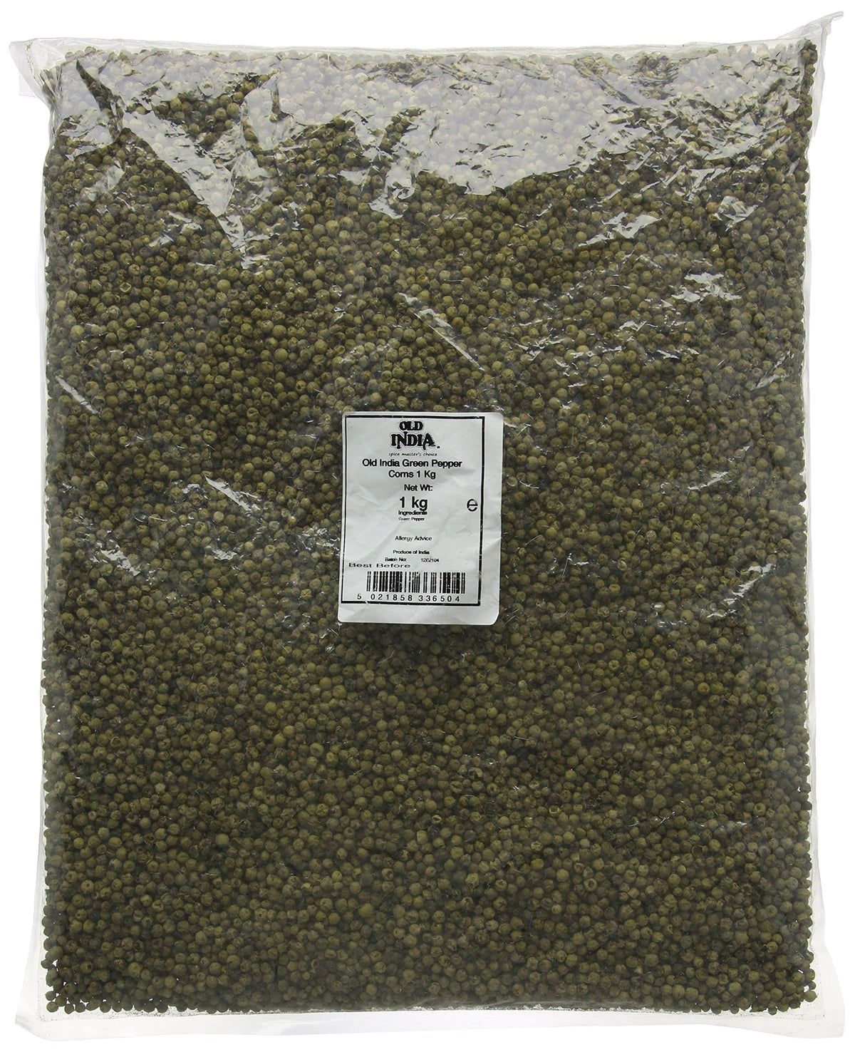 Old India Green Pepper Corns - 1kg Bag 1