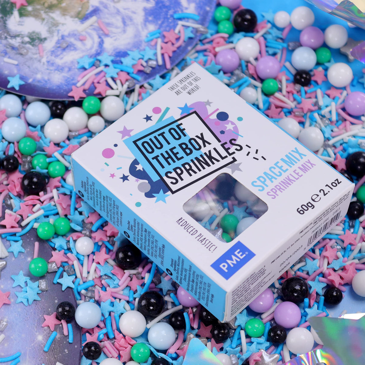 PME Out the Box Sprinkle Mix - Space Theme, 60g 4