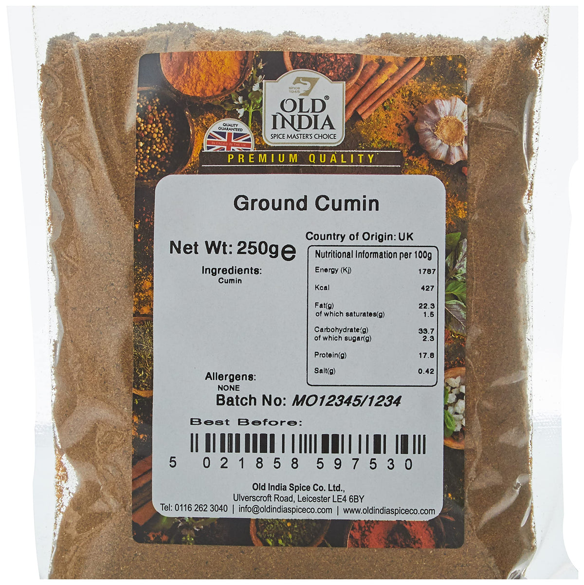 Old India Ground Cumin Powder - 100% Natural, Additive-Free | 250g 2