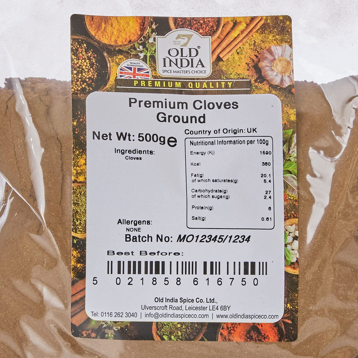 Old India Ground Cloves - 100% Natural, Additive-Free | 500g 2