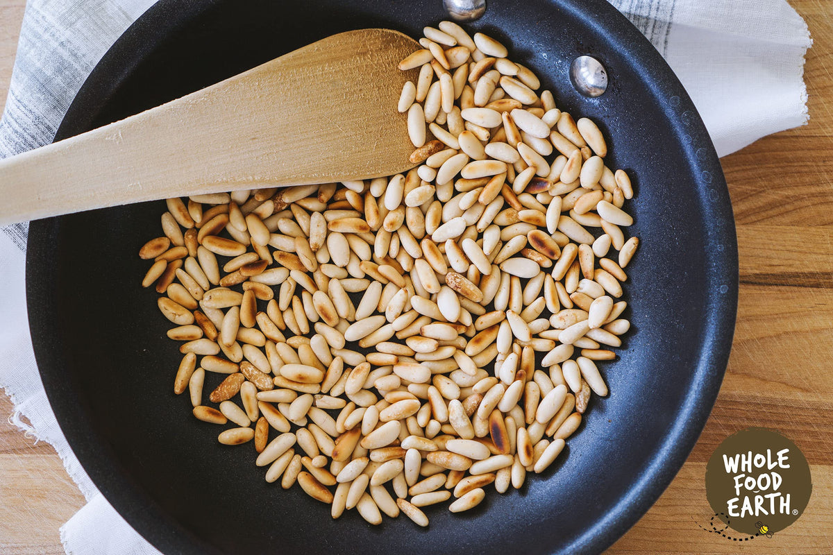 Wholefood Earth Pine Nuts - 1kg Bag | GMO-Free, Vegan Friendly 3