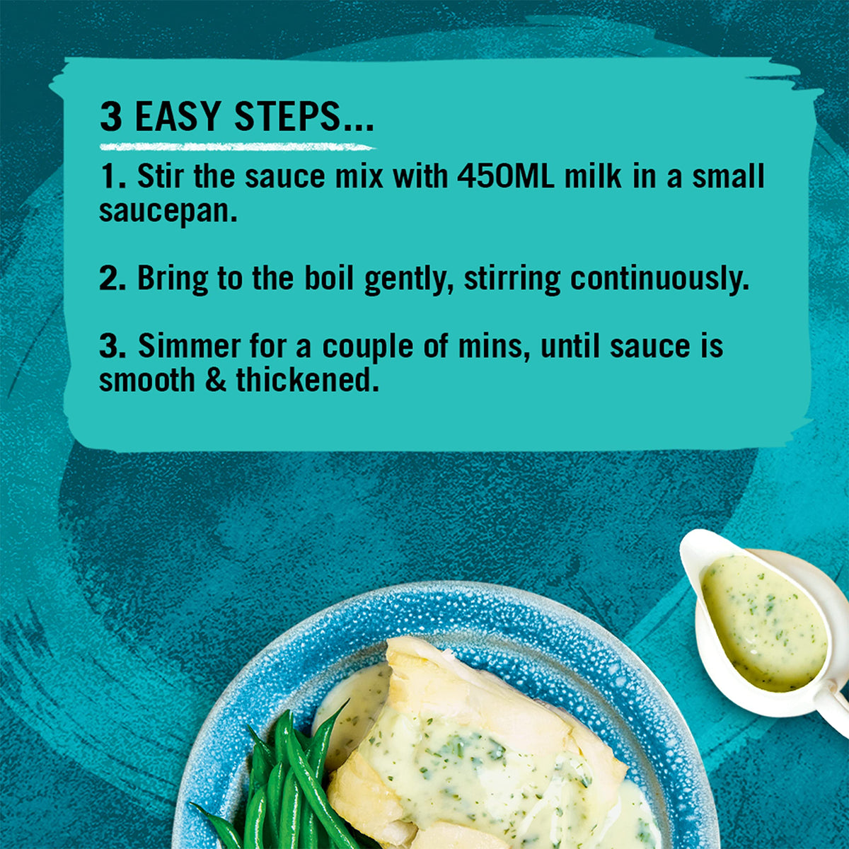 Schwartz Parsley and Chive Sauce Mix - 38g Pack of 12 | Vegetarian Friendly
