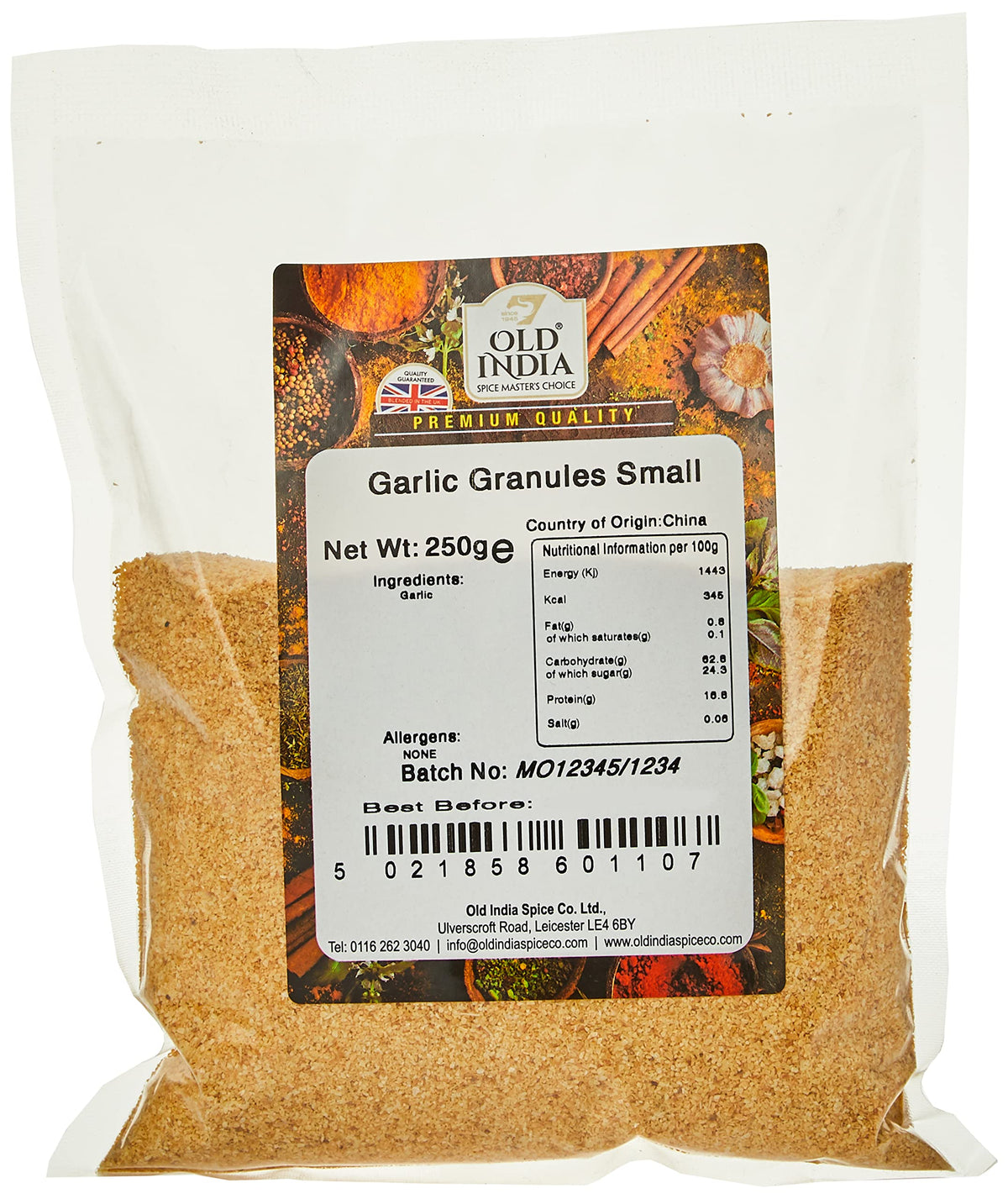 Old India Garlic Granules - 100% Natural, Additive-Free | 250g 1