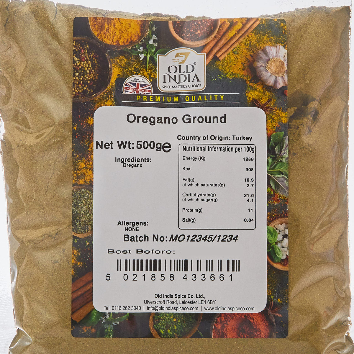 Old India Ground Oregano - 100% Natural, Additive-Free | 500g 2