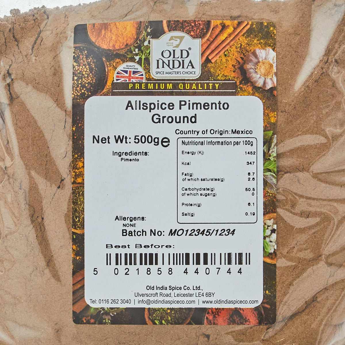 Old India Allspice Pimento Ground - 100% Natural, Additive-Free | 500g 2