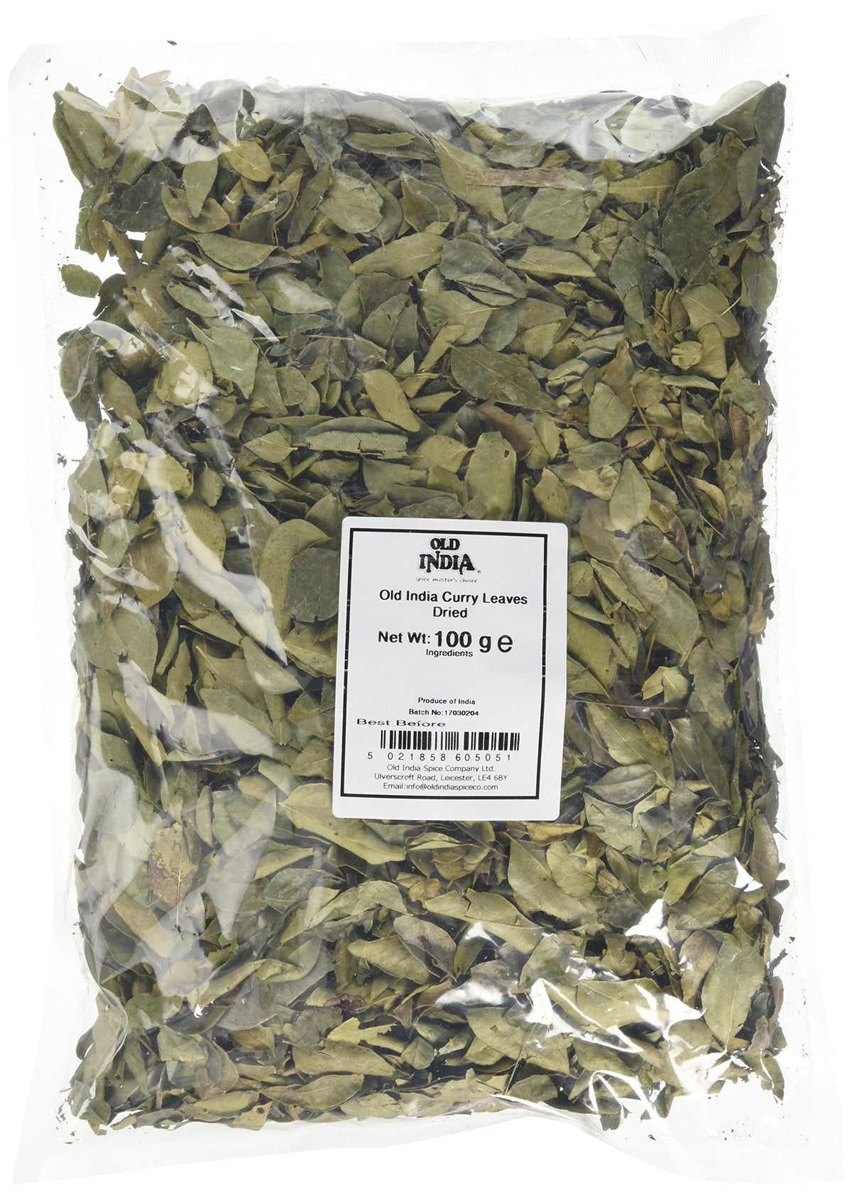 Old India Dried Curry Leaves - 100g 1