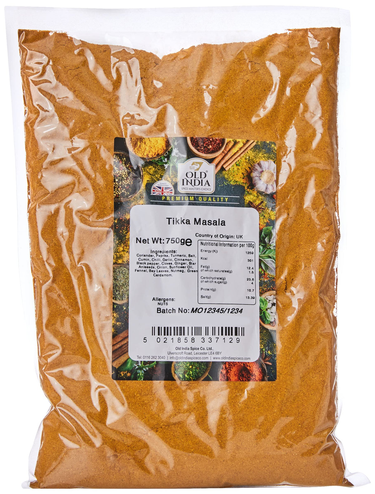 Old India Tikka Masala Mixed Herbs - 750g 1