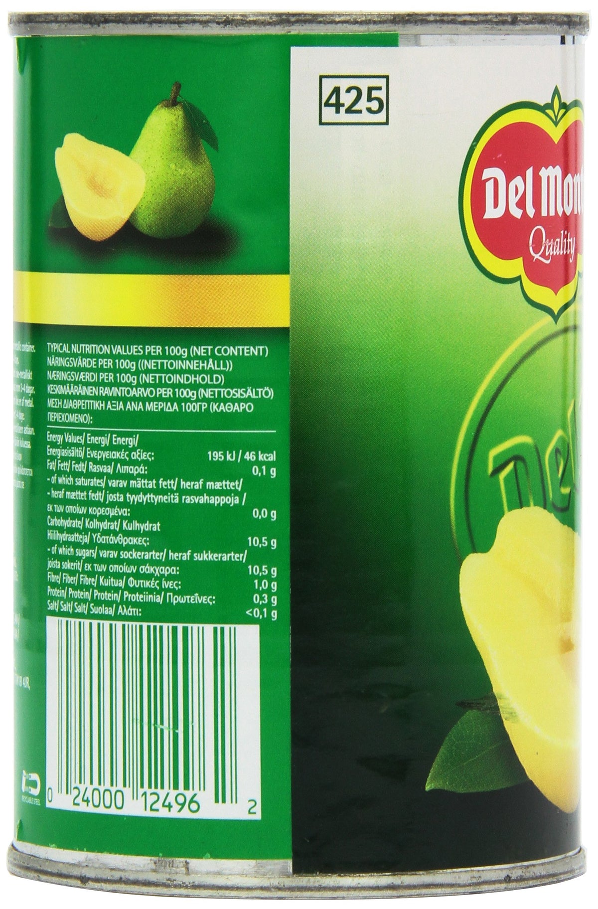 Del Monte Pear Halves in Juice - 415g 3