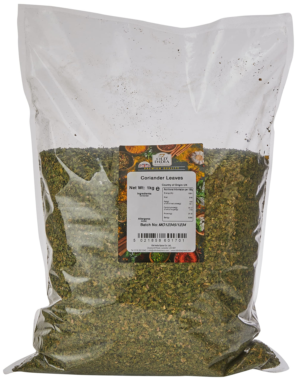 Old India Coriander Seeds - 1kg Bag 1