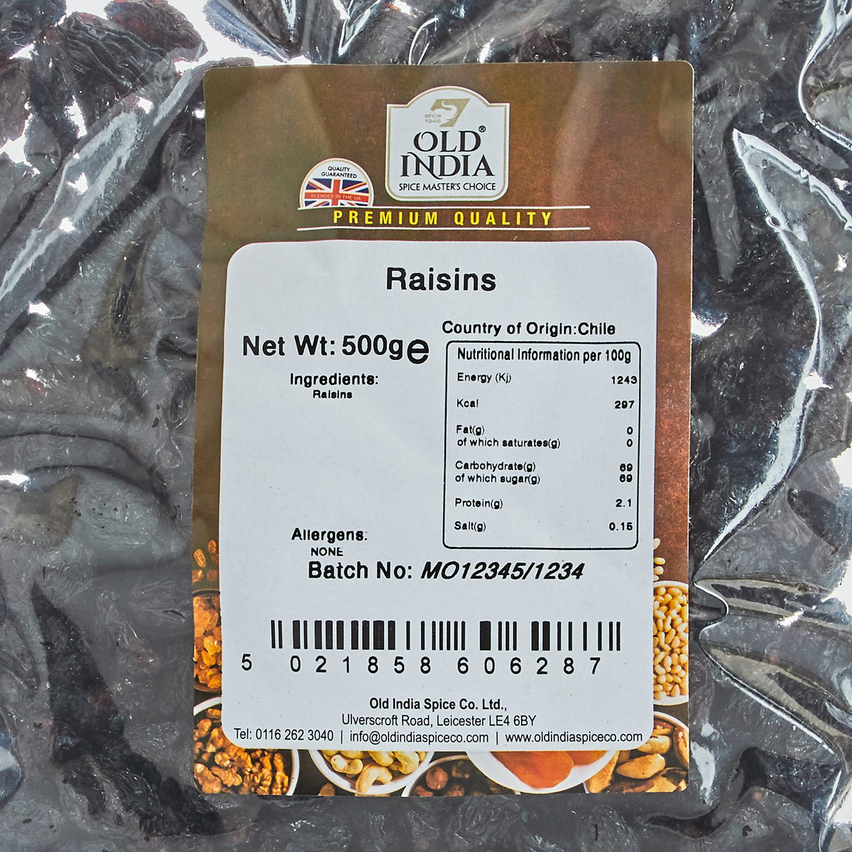 Old India Raisins - 100% Natural, Additive-Free | 500g 2