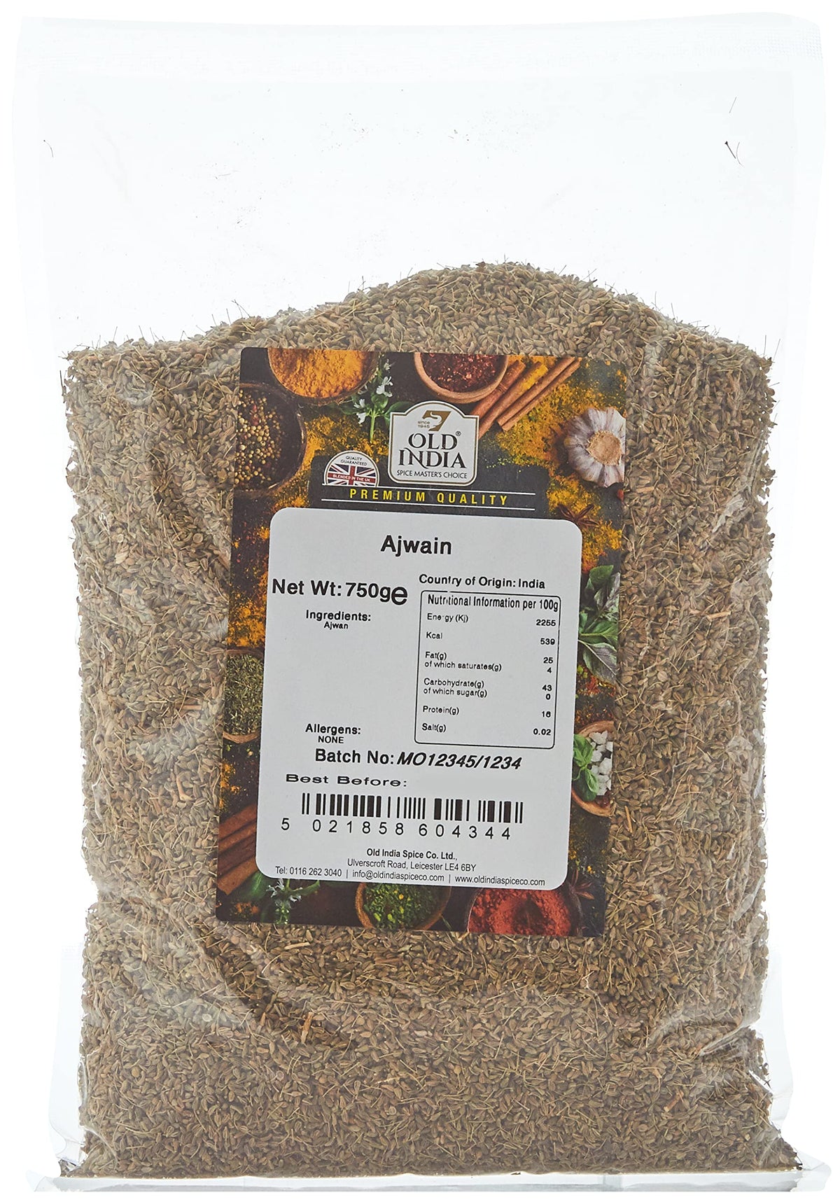Old India Ajwain Seeds - 100% Natural, Additive-Free | 750g 1