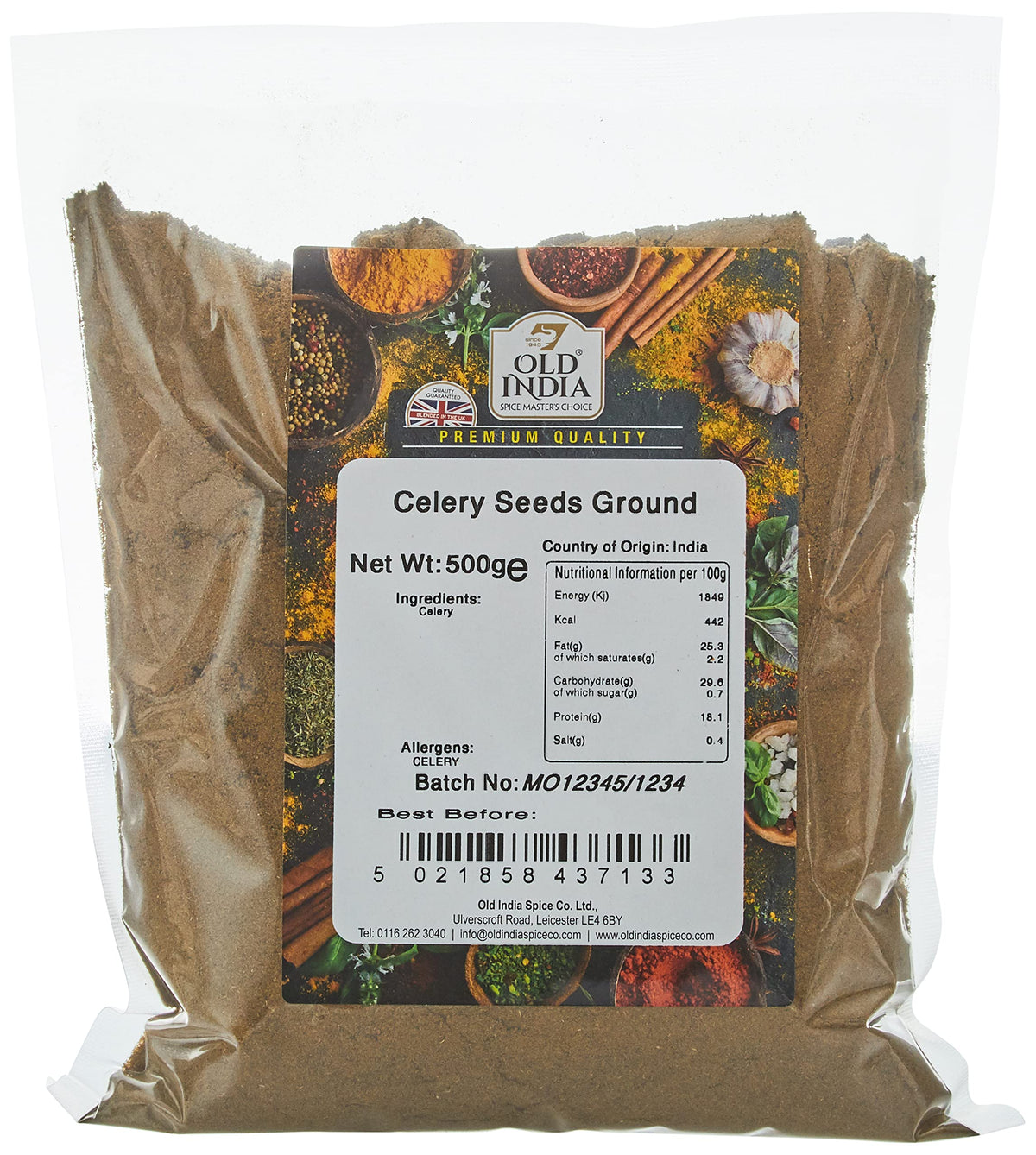 Old India Celery Seed - 500g 1