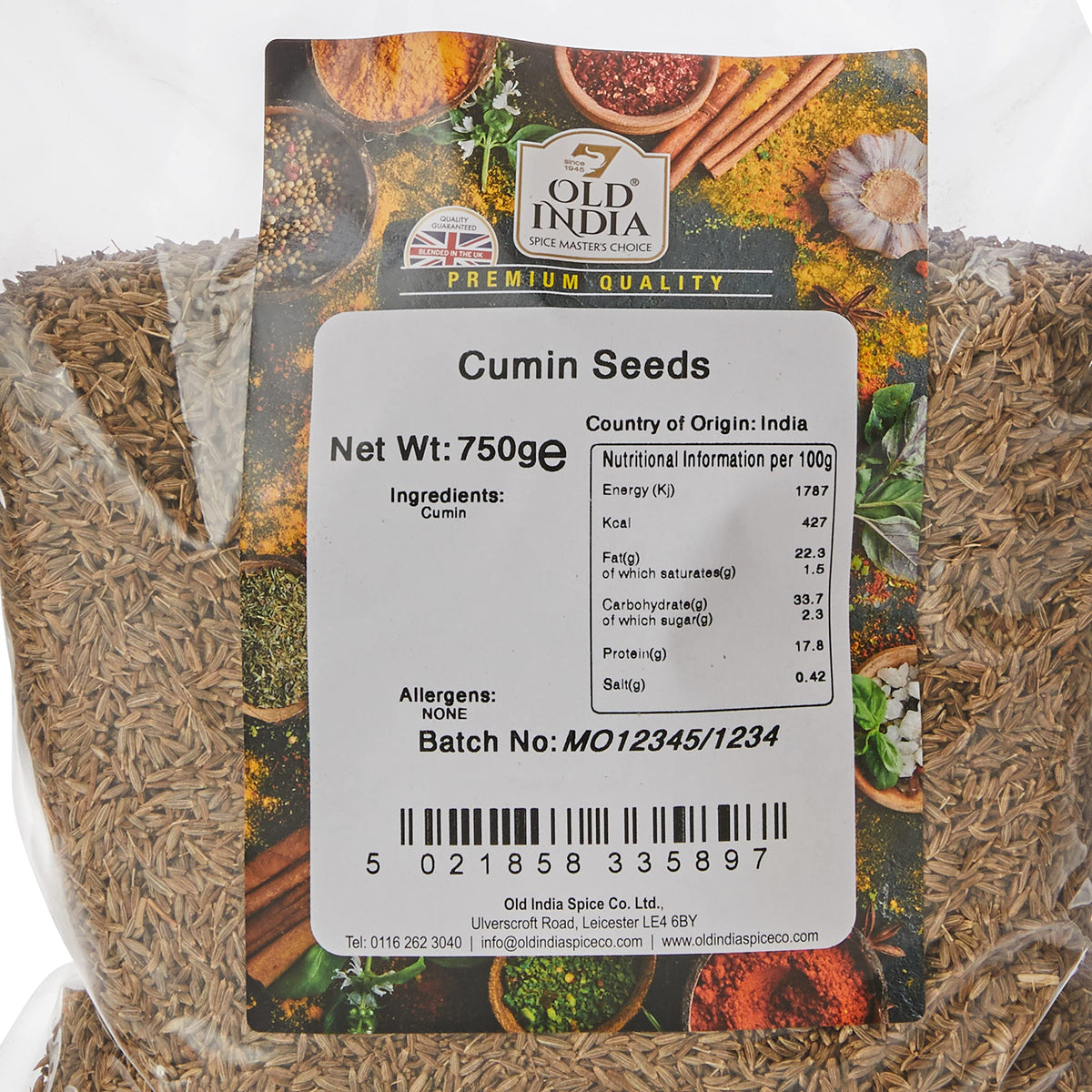 Old India Cumin Seeds - 100% Natural, Additive-Free | 750g 2