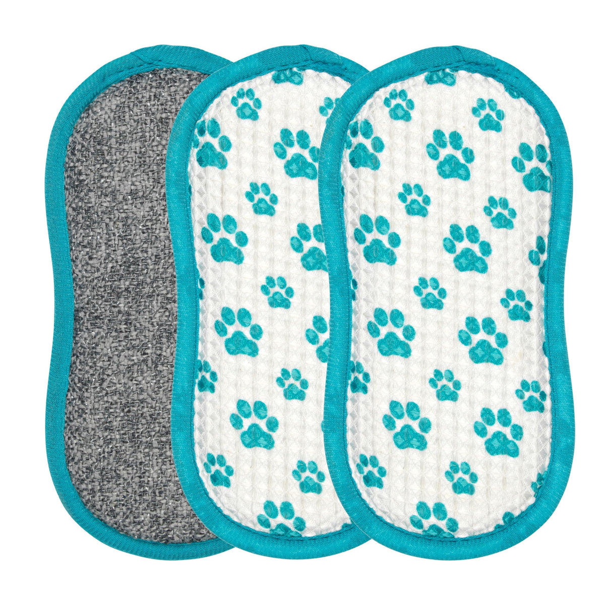 Beldray Antibac Pet Plus+ Cleaning Pads - Double-Sided Scrubbing, Antibacterial, 3-Pack