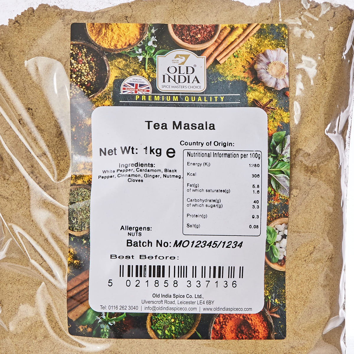 Old India Tea Masala - 1kg Mixed Herbs 2