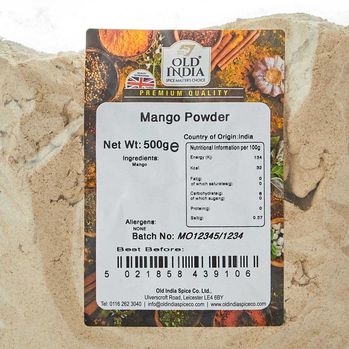 Old India Mango Powder - 100% Natural, Additive-Free | 500g 2