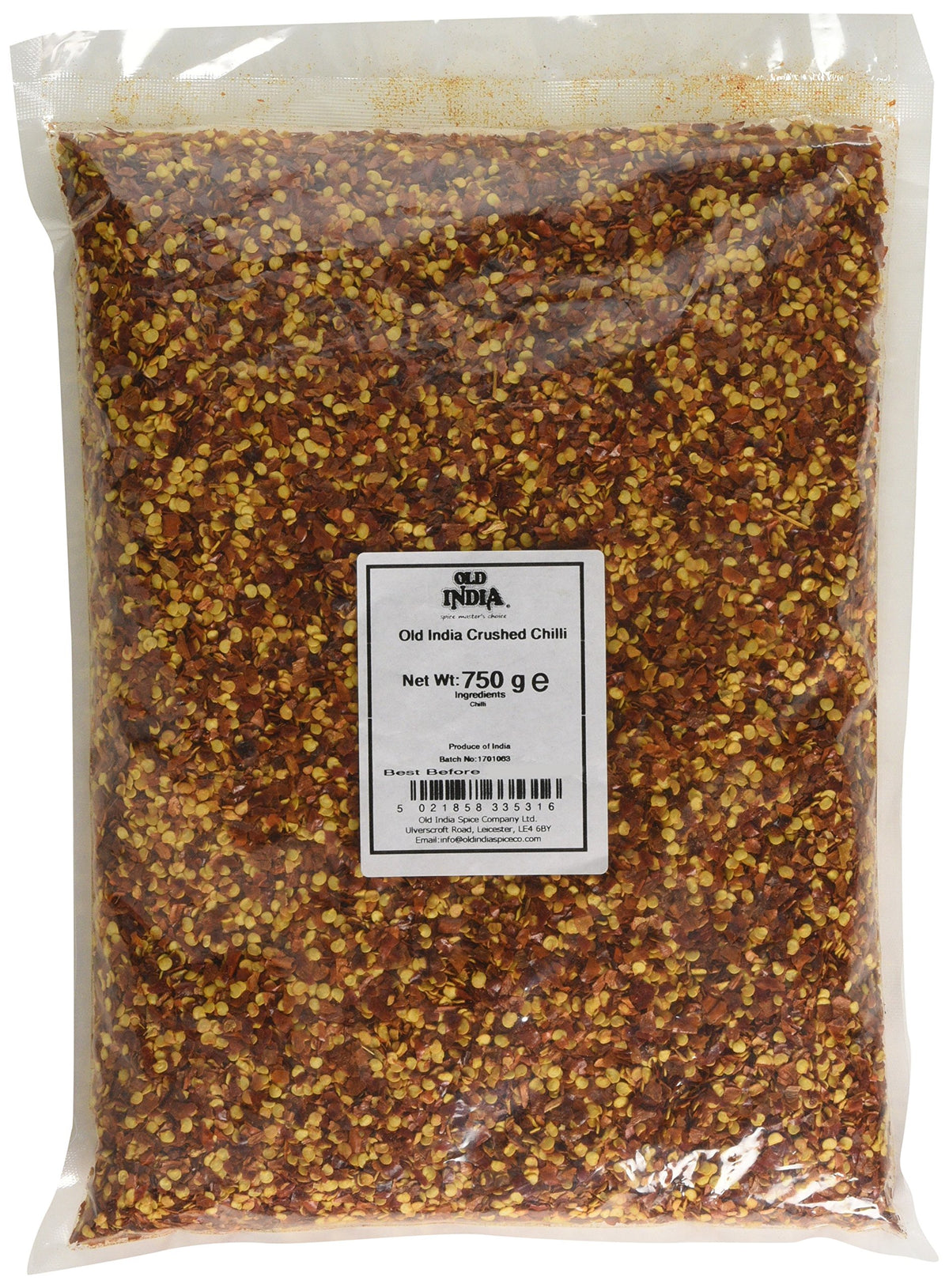 Old India Crushed Chilli Flakes - 100% Natural, Additive-Free | 750g 1
