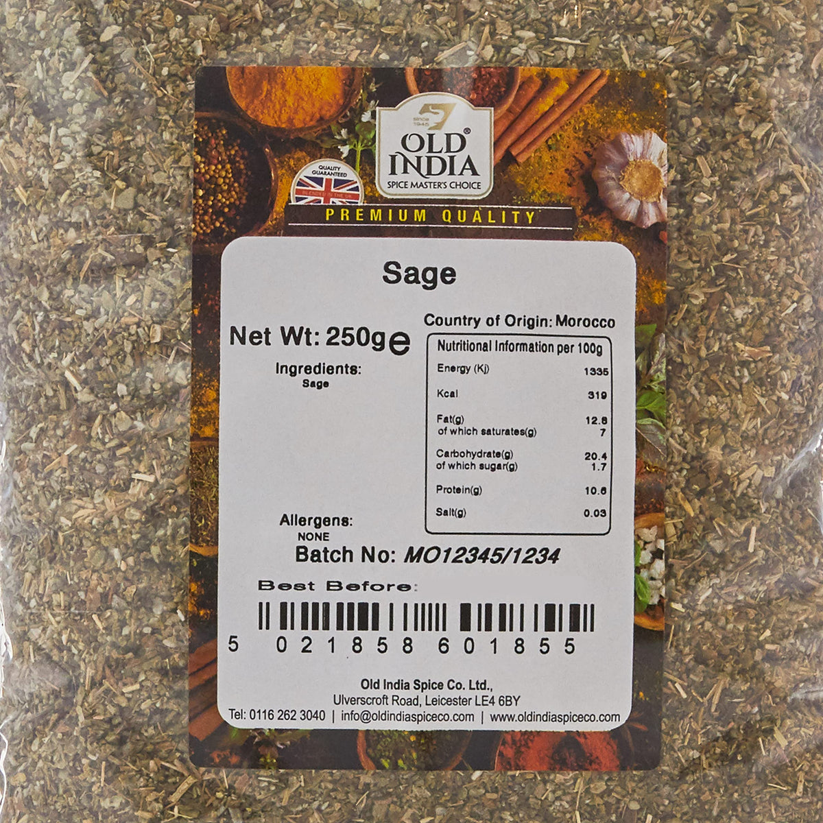 Old India Sage Leaf - 100% Natural, Additive-Free | 250g 2
