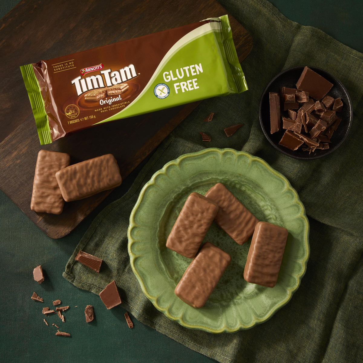 Tim Tam Gluten Free Original Biscuits - 150g Pack of 4 3