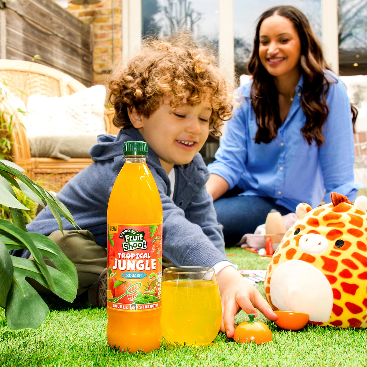 FRUIT SHOOT Tropical Jungle Orange & Mango Double Strength Squash - 750ml (Pack of 2) 4