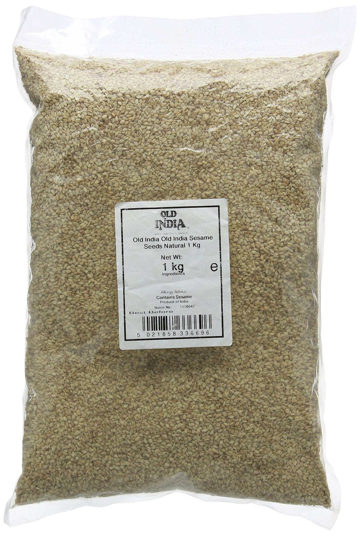 Old India Natural Sesame Seeds - 100% Natural, Additive-Free | 1000g