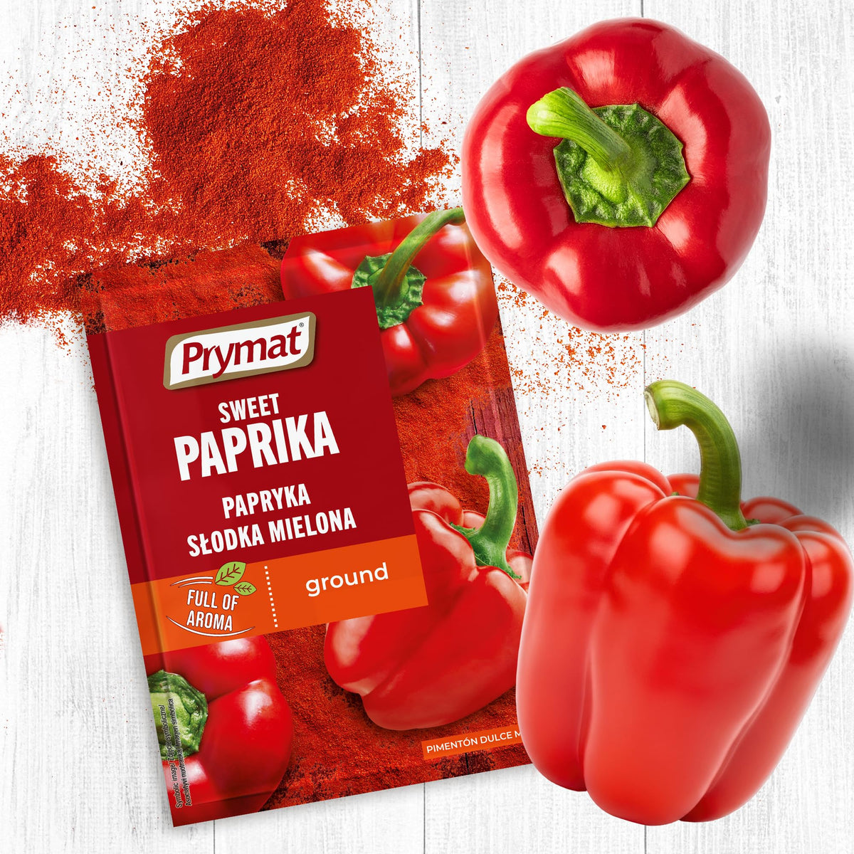 Prymat Ground Sweet Paprika - 20g Sachets | Pack of 25 | Adds Sweet & Spicy Flavour 3