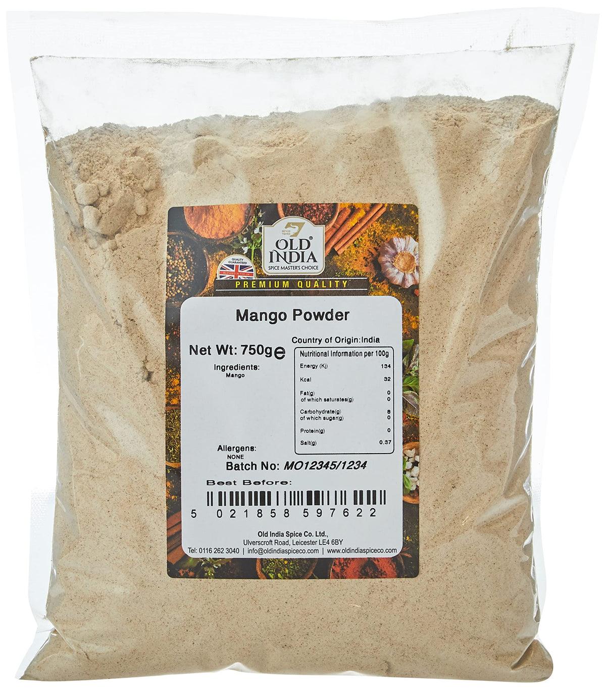 Old India Mango Powder - 100% Natural, Additive-Free | 750g 1