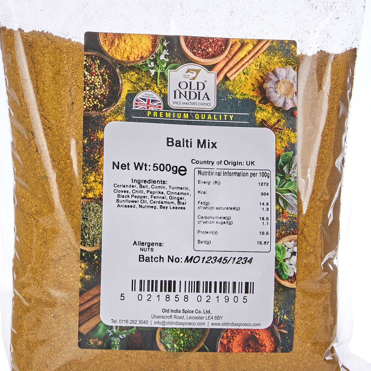 Old India Mixed Herbs - 100% Natural, Additive-Free, GMO-Free | 500g 2