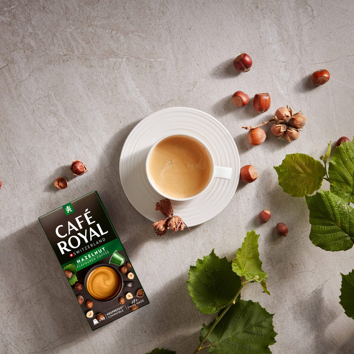 Café Royal Hazelnut Coffee Capsules - 100 Count Nespresso Compatible 6