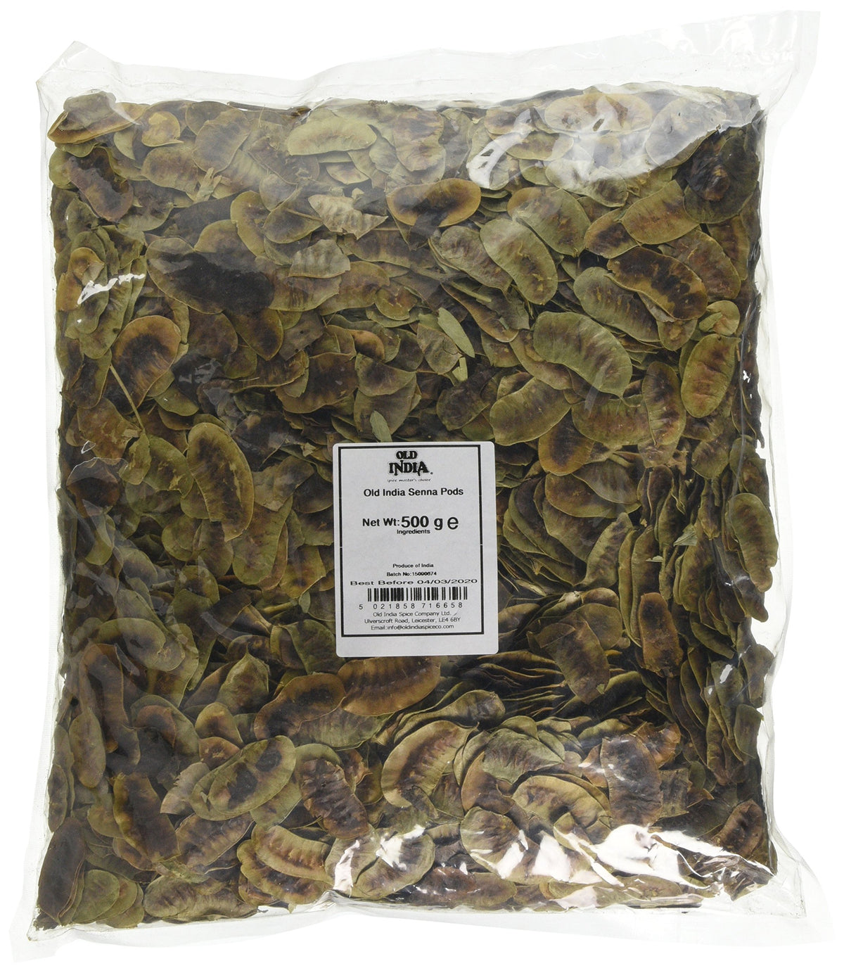 Old India Senna Pods - 100% Natural Indian Seasoning | 500g 1
