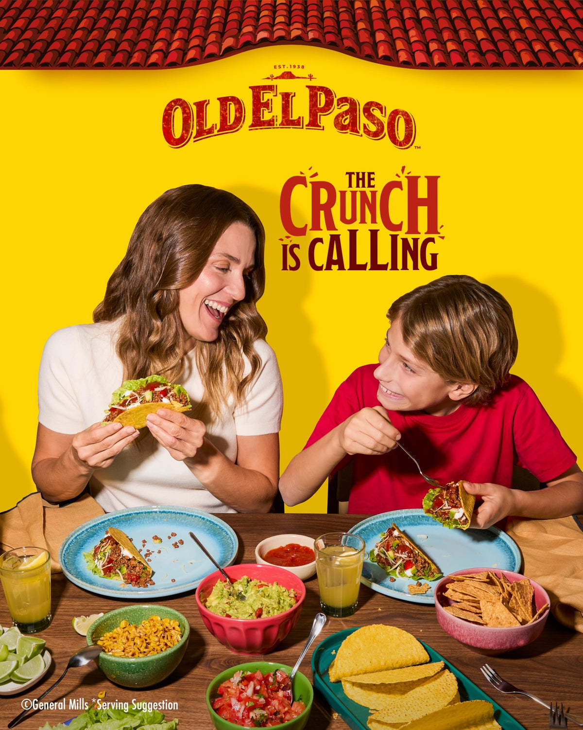 Old El Paso Smoky BBQ Crunchy Taco Kit - 12 Taco Shells, Smoky BBQ Seasoning Mix, Mild Salsa | 292G 5