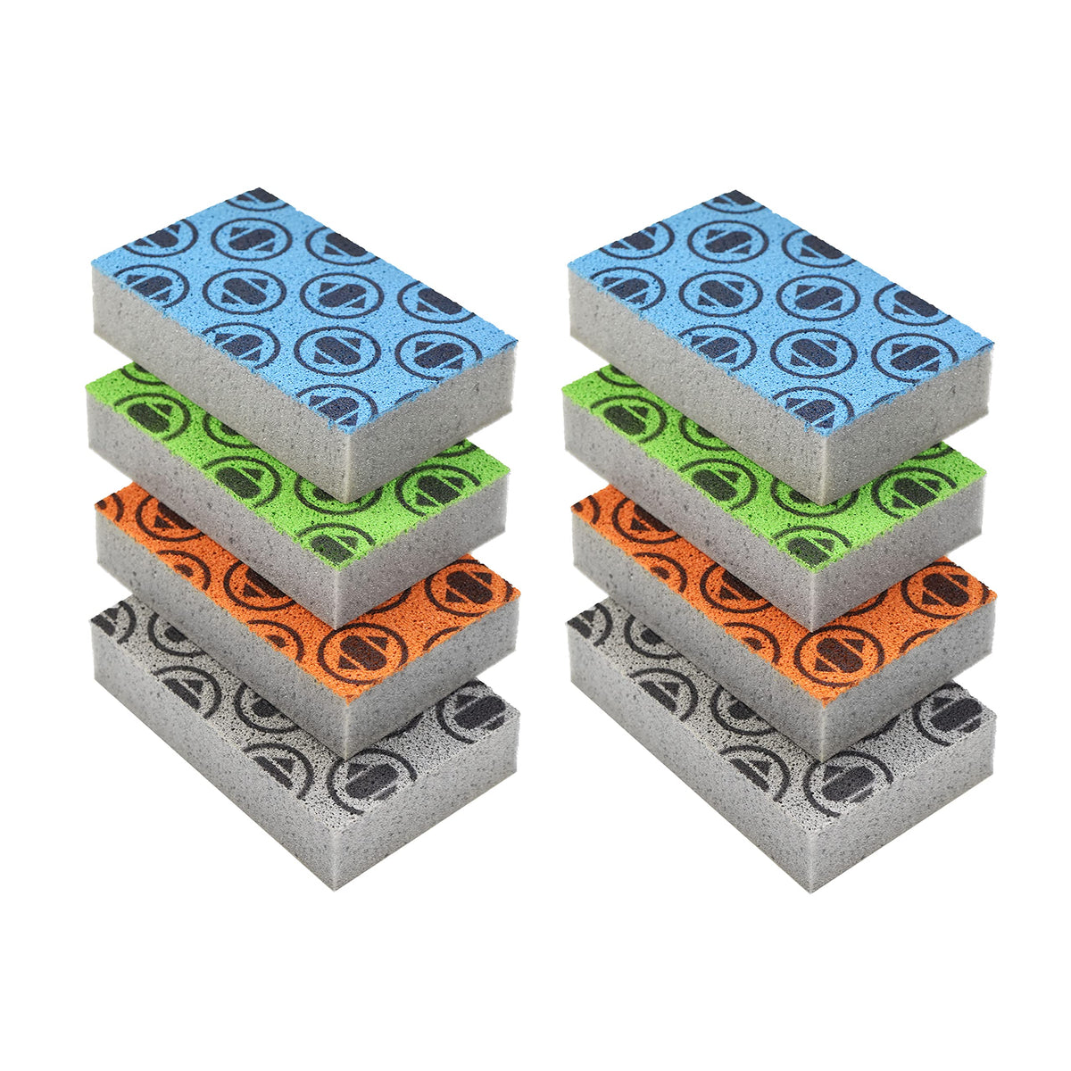 SKURA STYLE S Sponge Set - Non-Scratch, Quick-Drying, Odor-Free Cleaning Sponges | 8 Sponges