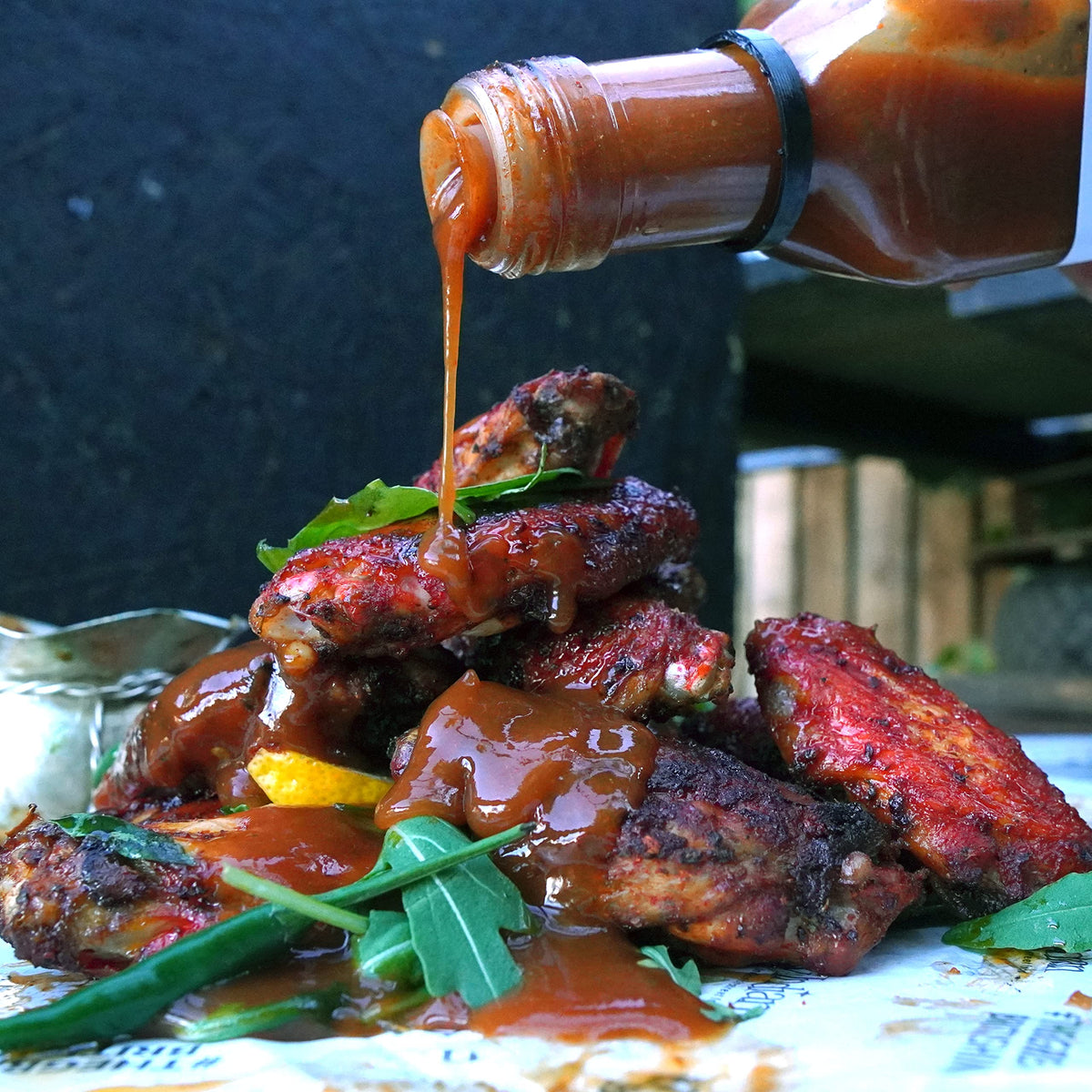 THE CHEEKY INDIAN Tang 'n' Cheek Hot Sauce - Ideal for Kebabs & BBQ | 220g
