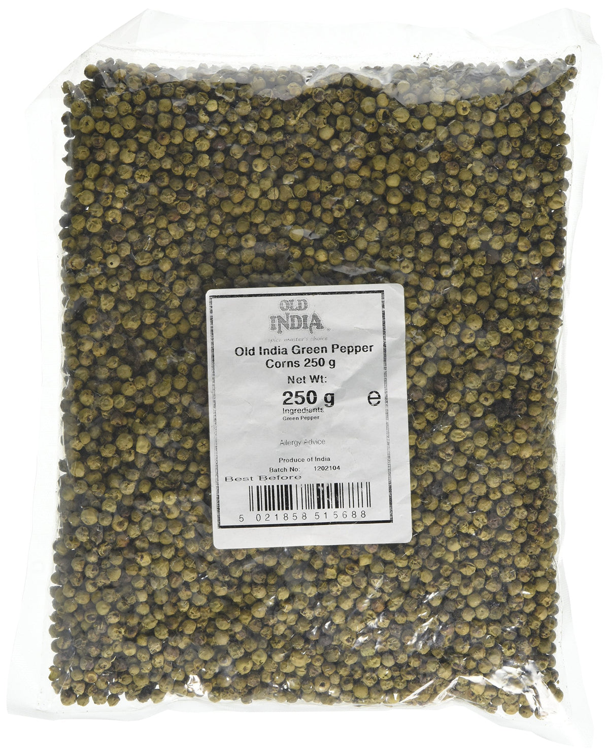 Old India Green Pepper Corns - 250g | Natural, Additive-Free, GMO-Free 1