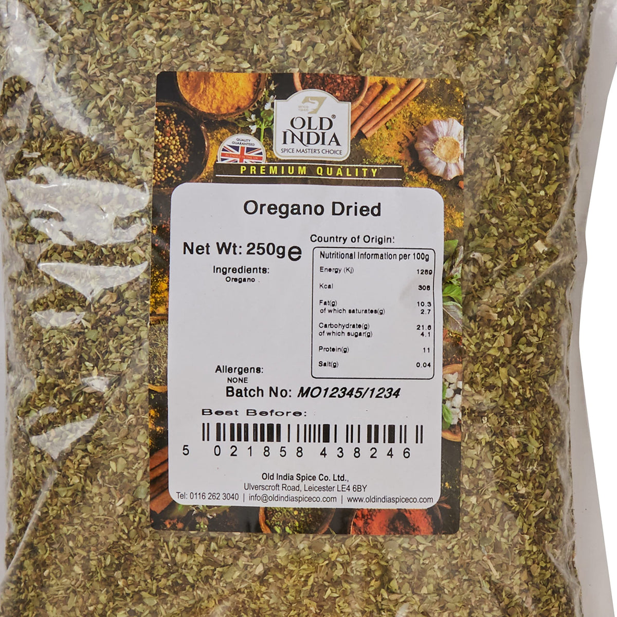 Old India Dried Oregano - 250g 2